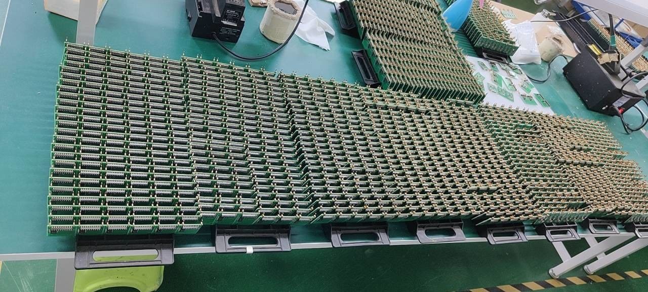 Shenzhen Jutai Comm Co., Ltd. Hersteller Produktionslinie