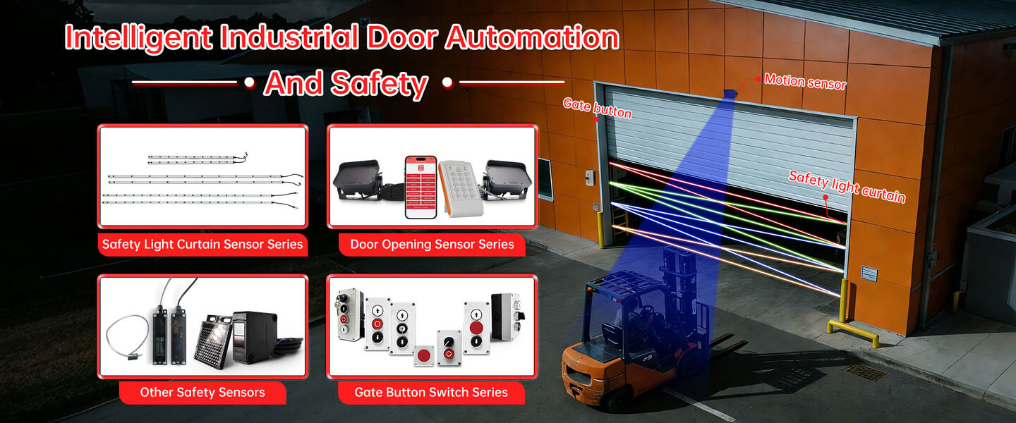 Sensoren für Sicherheitsleuchtvorhänge