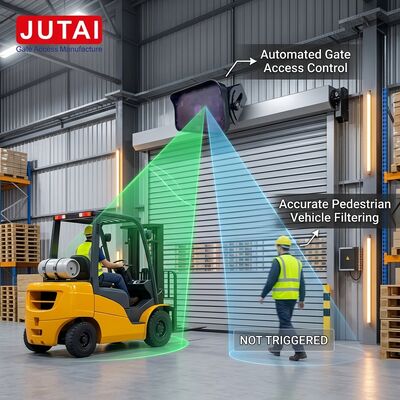 JUTAI Motion Sensor Person Forklift Differentiation With 2 Relay For Automatic Industrial Gate