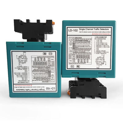 Vehicle Loop Detector Single Channel And Two Channel With Direction Detection Function