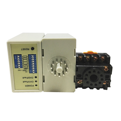 LD-200 Zweikanal-Schleifendetektor mit 20-2000 µH Reichweite und 110-240 V AC Stromversorgung für Parkraummanagement