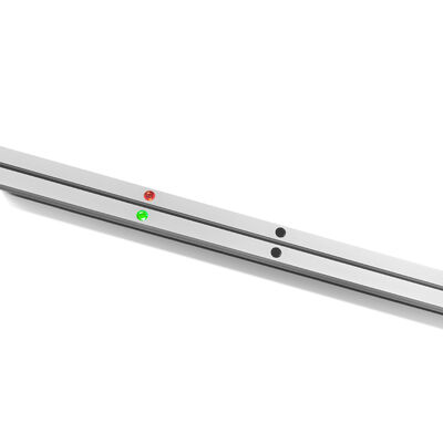 JUTAI CG15-8L12 1480mm Gitter Mini-Industrie-Tür Sicherheitslicht Vorhang mit 8 Strahl Kreuzerkennung und 12m Reichweite IP67 Schutz