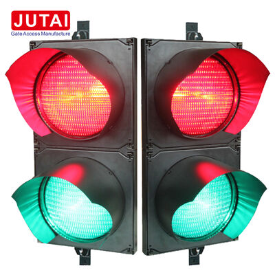 JUTAI JD112HF-C 100 mm Rot-Grün LED-Straßenlicht mit IP65-Schutz für Parkschranktore und Fahrzeugzugangskontrolle
