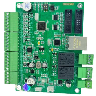 Parkenleitung LED-Display-Controller NED200 mit TCP IP MQTT RS485 HUB75 HUB08 Relais und Sprachübertragung