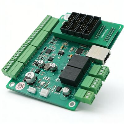 NED200 LED-Display-Steuerplatine mit TCP/IP RS485 MQTT-Integration, Wiegand 26/34 adaptiv und HUB75 HUB08 LED-Schnittstelle für intelligente Parksysteme